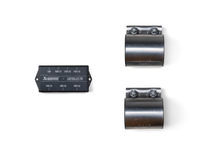 BMW 230i xDrive Brake Rotors (2) - Front + Rear - R1 Concepts - GEO-Carbon Series Drilled & Slotted Rotors - Carbon Coated - `18-`25